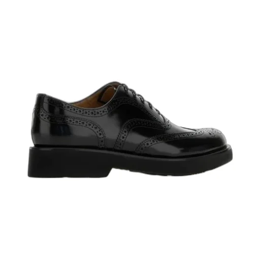 Round-Toe Lacve-Up Shoes