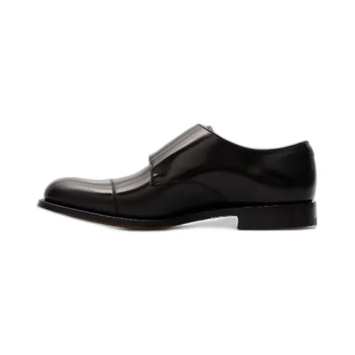Buckled Lace-Up Shoes