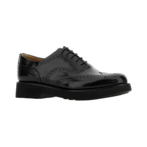 Round-Toe Lacve-Up Shoes