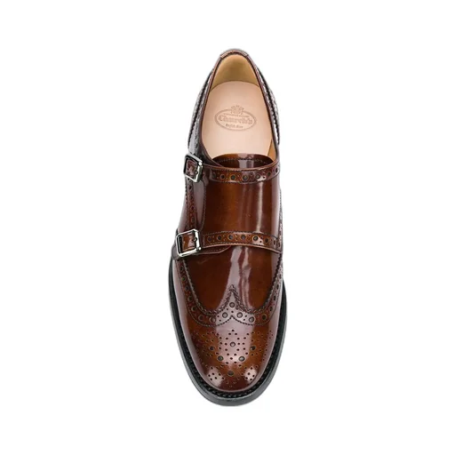 Lana Monk Brogue Detailed Loafers