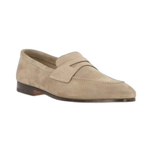 Round-Toe Slip-On Loafers