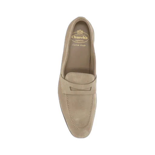 Round-Toe Slip-On Loafers