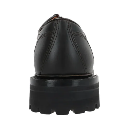 Monteria Round-Toe Lace-Up Derby Shoes
