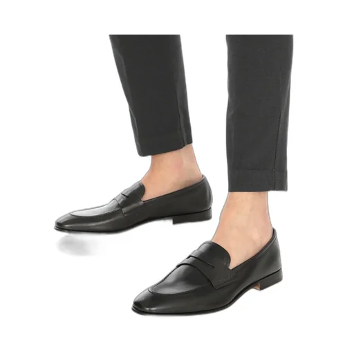 Logo Embossed Loafers