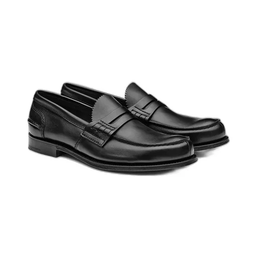 Round Head Loafer Shoes