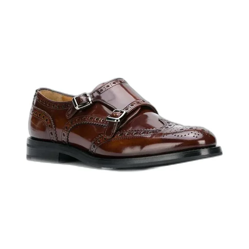 Lana Monk Brogue Detailed Loafers