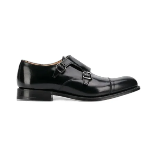 Buckled Lace-Up Shoes