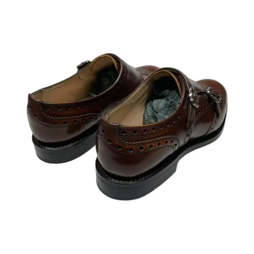 Lana Monk Brogue Detailed Loafers