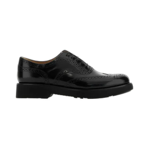 Round-Toe Lacve-Up Shoes