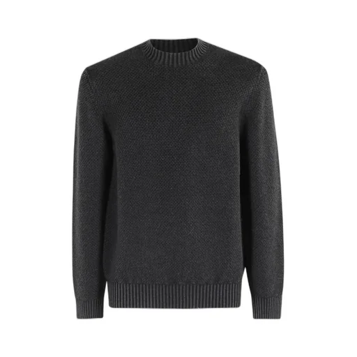 Rib-Detailed Sweater