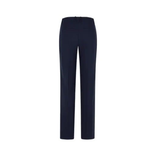 Sasia Pleated Straight-Leg Pants