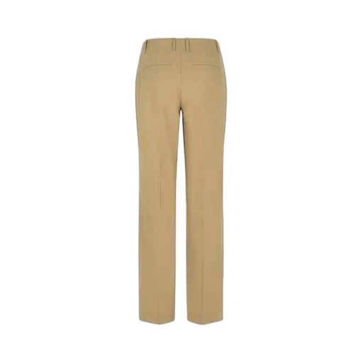 Pleated Straight-Leg Pants