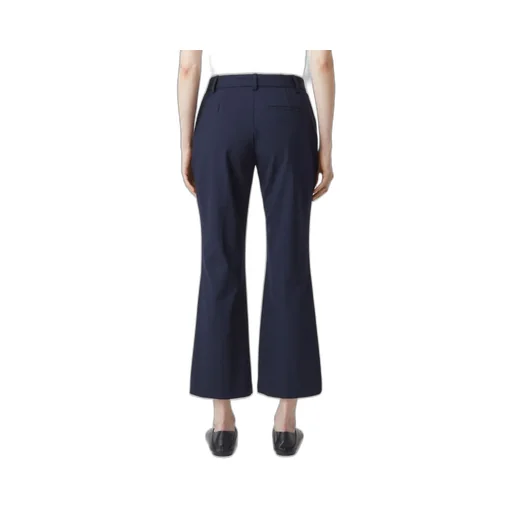 Wharton Cropped Flared Trousers