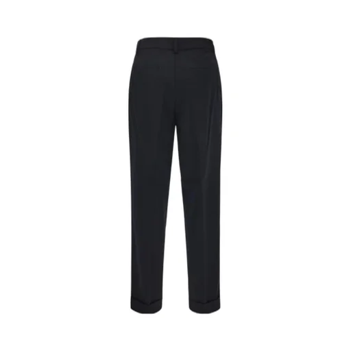 Straight-Leg Virgin-Wool Trousers