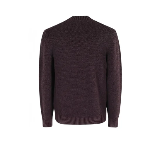 Ribbed Crew-Neck Sweater