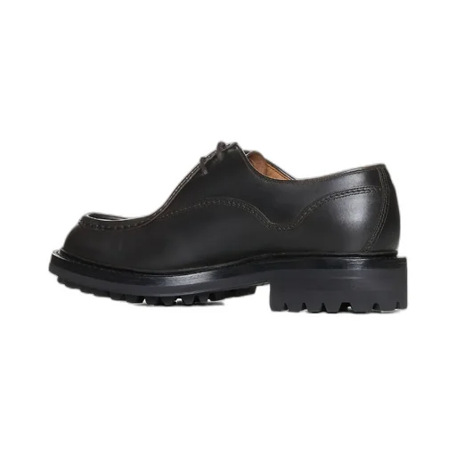 Round-Toe Lace-Up Shoes