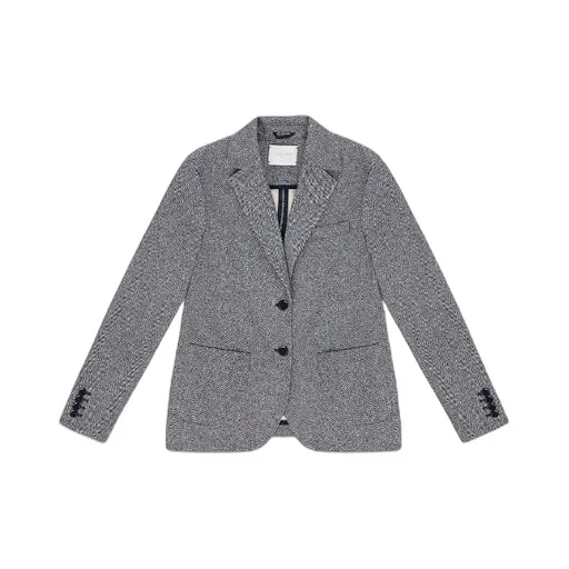 Herringbone Slim Fit Jacket