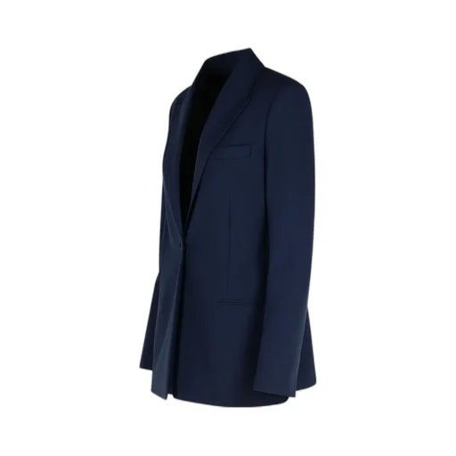 Pleated Blazer Jacket