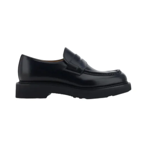 Seam-Detailed Slip-On Loafers