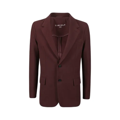 Unlined Two-Button Jacket