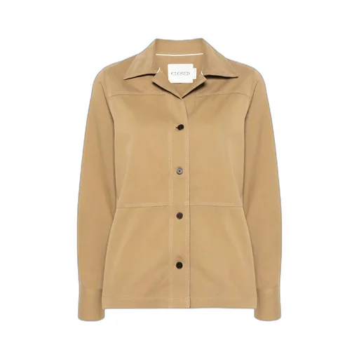 Panelled Twill Shirt Jacket