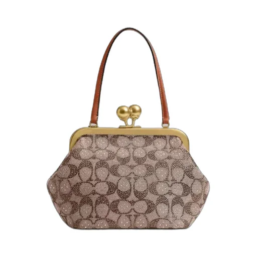Kisslock Frame Handbag