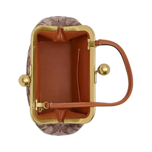 Kisslock Frame Handbag