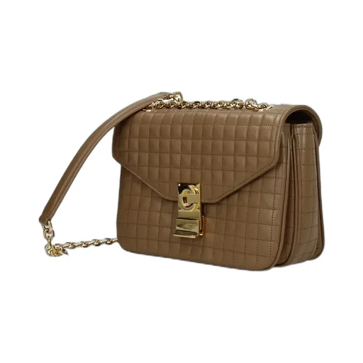C Bag Medium Cow Leather Quilted Handbag