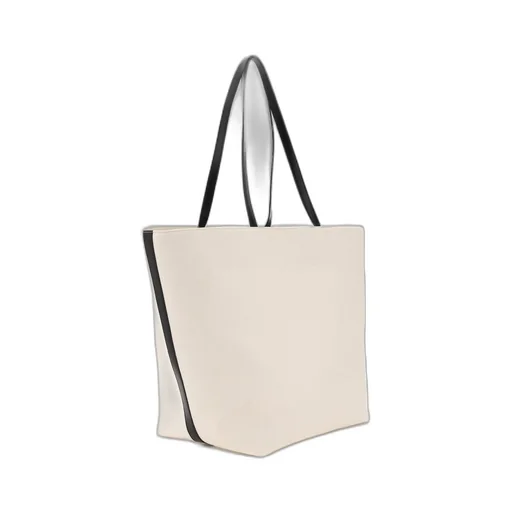 Cabas Maillon Triomphe In Textile And Calfskin