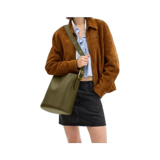 Bleecker Adjustable Strap Bucket Bag