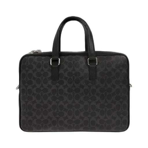 Caden Zip Patterned Briefcase