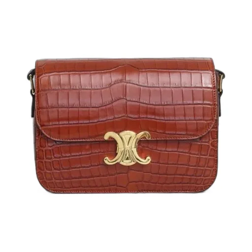 Classique Triomphe Bag In Niloticus Crocodile