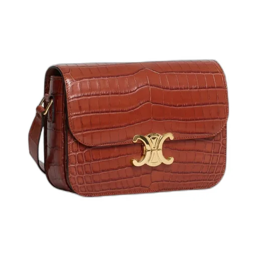 Classique Triomphe Bag In Niloticus Crocodile