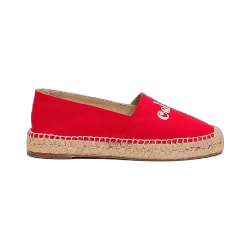 Logo Straw Shoes