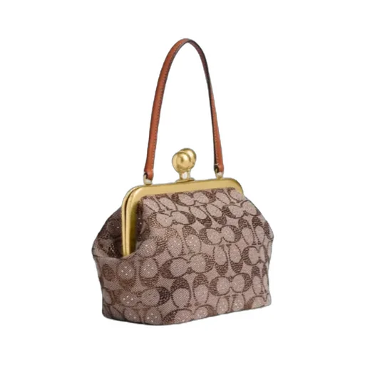 Kisslock Frame Handbag
