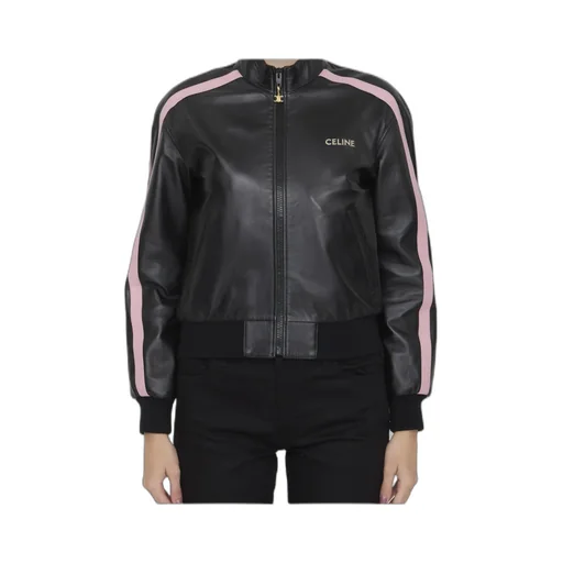 Tracksuit Jacket In Soft Lambskin