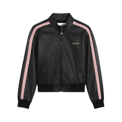 Tracksuit Jacket In Soft Lambskin