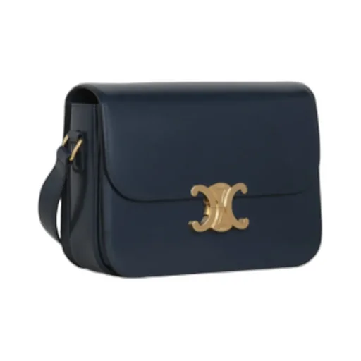 Classique Triomphe Bag In Shiny Calfskin
