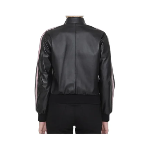 Tracksuit Jacket In Soft Lambskin