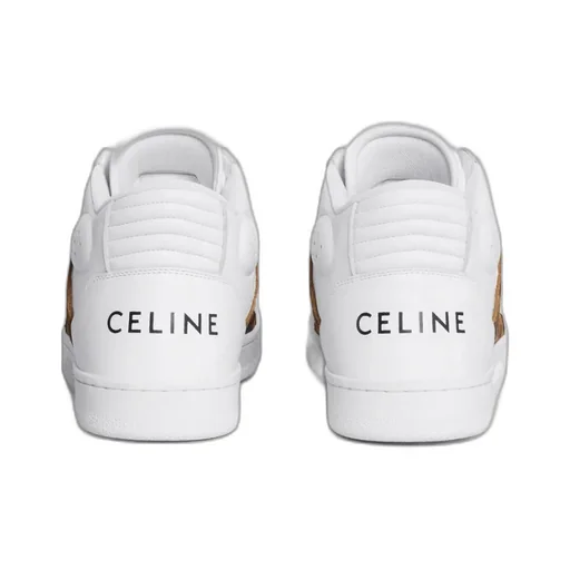 Ct-02 Trainer Mid Sneaker With Scratch In Calfskin & Leopard Printed Suede Calfskin