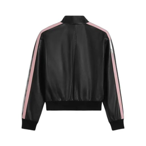 Tracksuit Jacket In Soft Lambskin