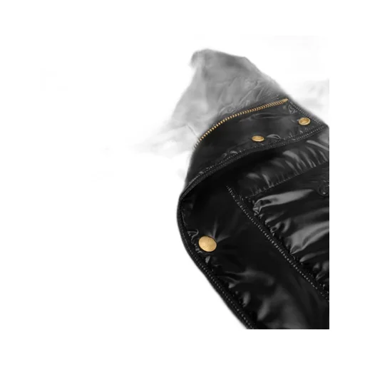 Long Triomphe Down Jacket In Lightweight Nylon
