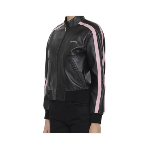 Tracksuit Jacket In Soft Lambskin