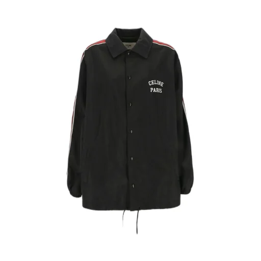 Paris Coach Jacket In Nylon Twill