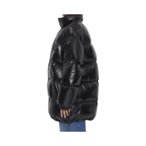 Long Triomphe Down Jacket In Lightweight Nylon