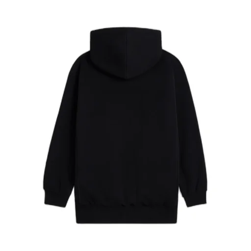 Oversized Hoodie In Cotton Fleece