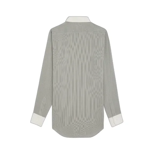 Romy Shirt In Striped Silk