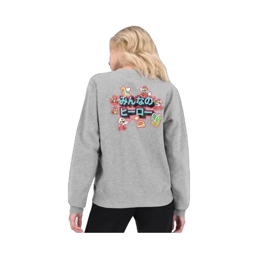 Printed Round-Neck Sweater