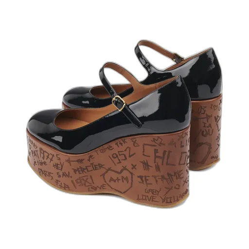 Platform Wedge Heels