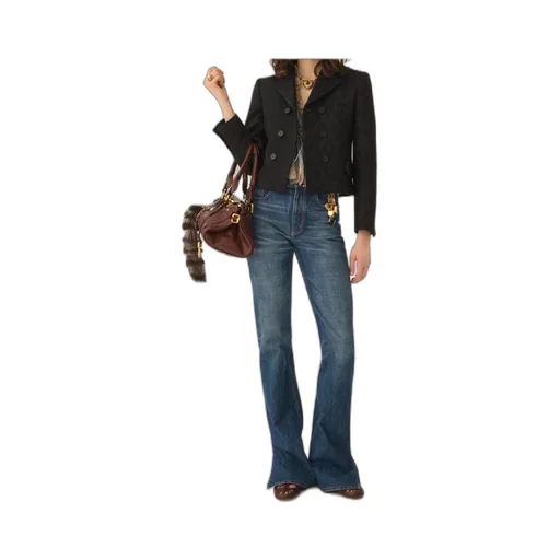 Long-Sleeved Suit Jacket